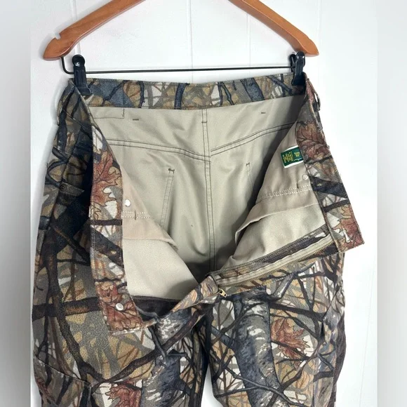 Vintage Cabelas Skyline Camo 2 piece Set - Insulated Hunting Jacket & Pants - Picture 14 of 15